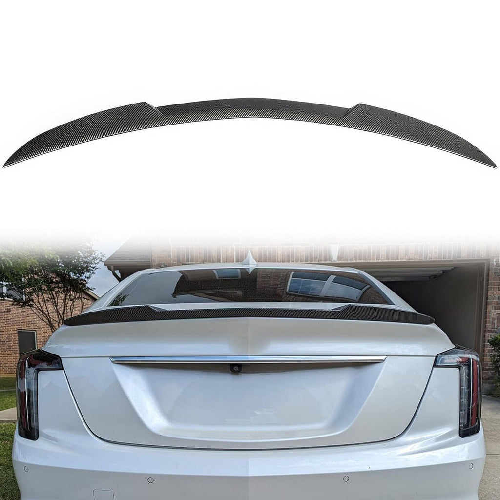 2020-2023 Cadillac CT5 CS Style Rear Trunk Spoiler Tail Wing ABS