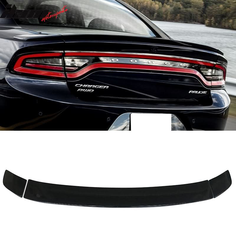 2015-2023 Dodge Charger OEM Style Painted Rear Trunk Spoiler Wing ABS