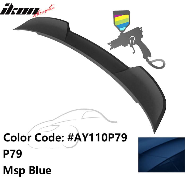 2015-2023 Dodge Charger Rear Spoiler SRT Style Painted Spoiler Lip ABS
