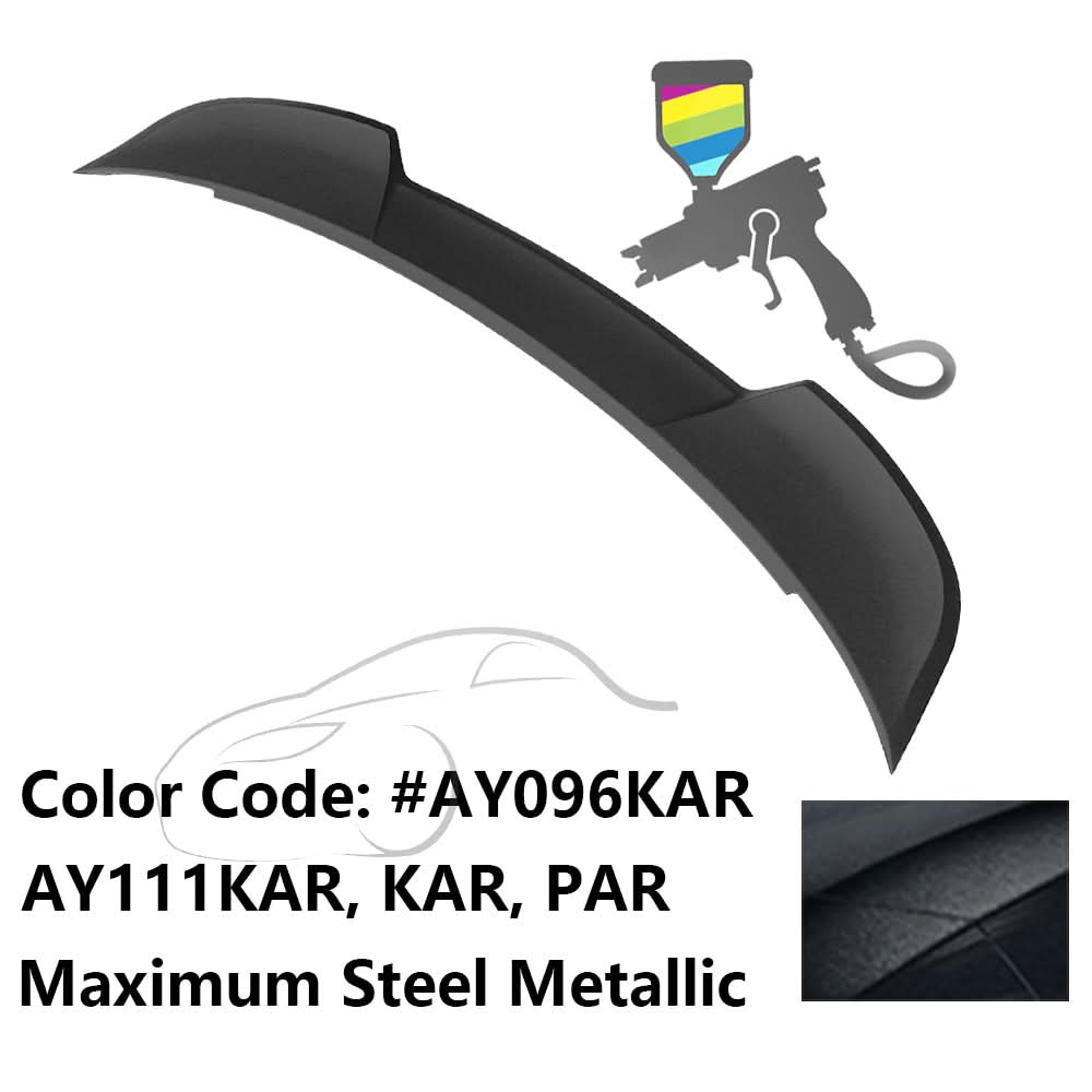 2015-2023 Dodge Charger Rear Spoiler SRT Style Painted Spoiler Lip ABS