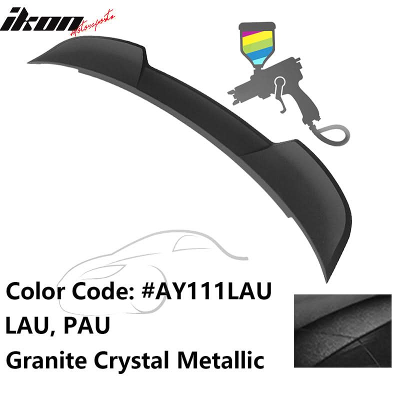 2015-2023 Dodge Charger Rear Spoiler SRT Style Painted Spoiler Lip ABS