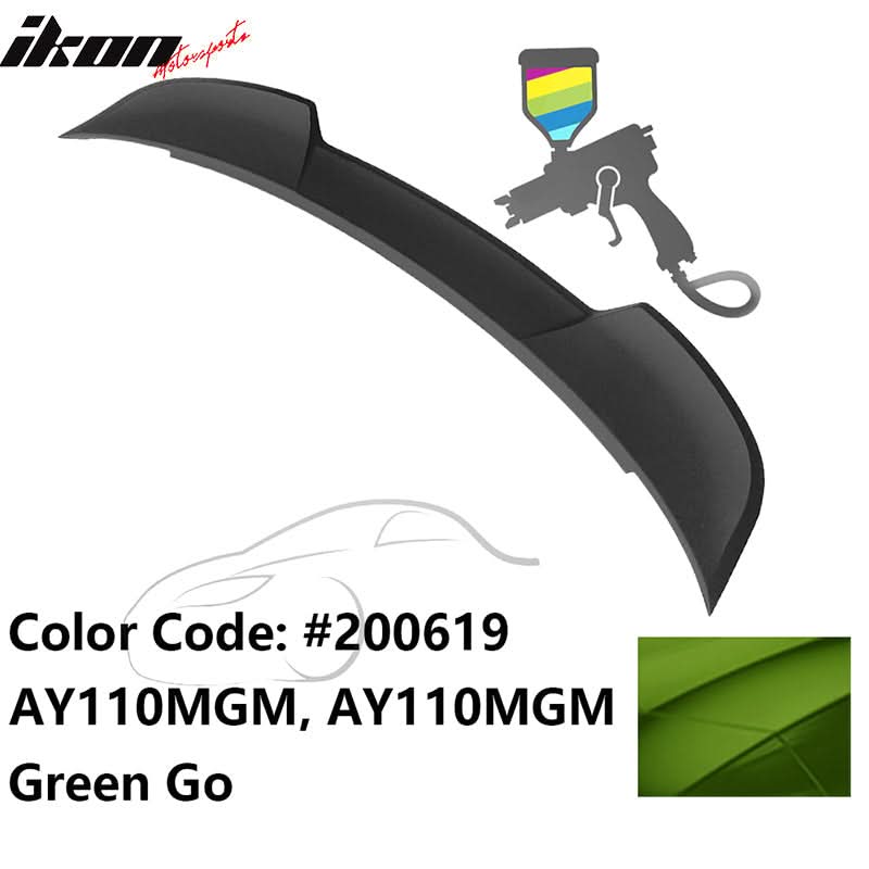 2015-2023 Dodge Charger Rear Spoiler SRT Style Painted Spoiler Lip ABS