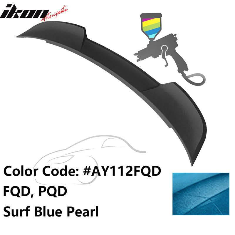 2015-2023 Dodge Charger Rear Spoiler SRT Style Painted Spoiler Lip ABS