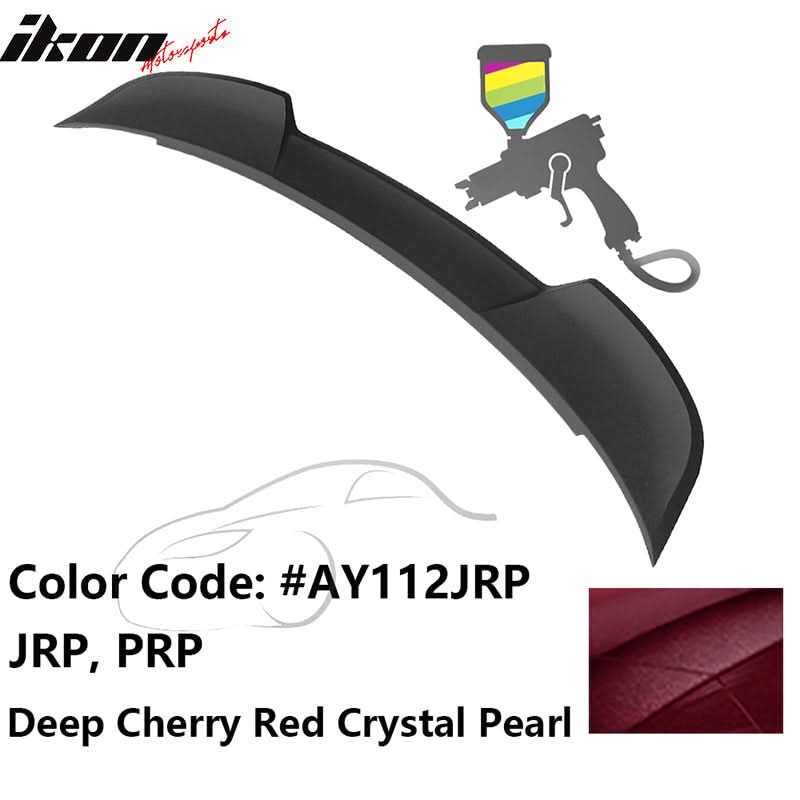 2015-2023 Dodge Charger Rear Spoiler SRT Style Painted Spoiler Lip ABS