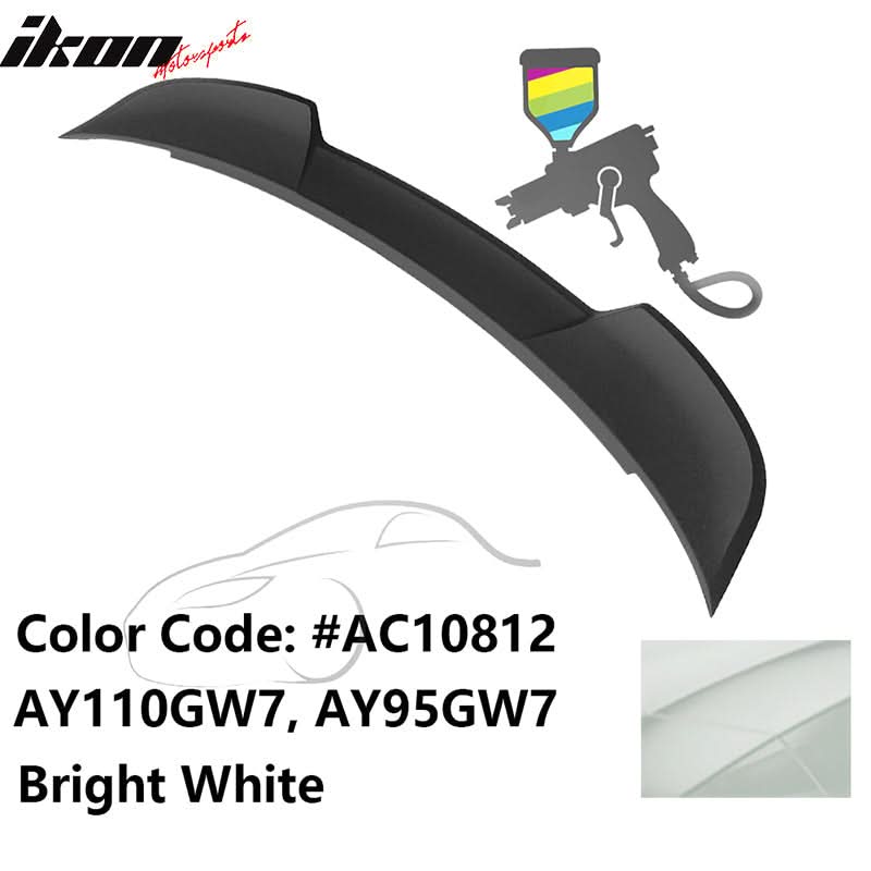 2015-2023 Dodge Charger Rear Spoiler SRT Style Painted Spoiler Lip ABS