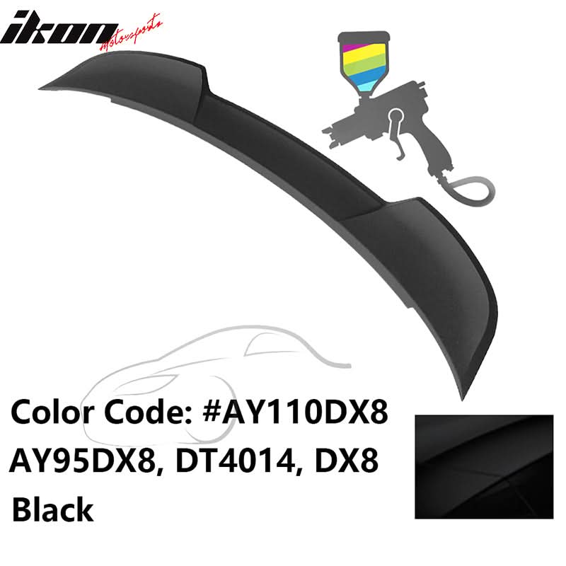 2015-2023 Dodge Charger Rear Spoiler SRT Style Painted Spoiler Lip ABS