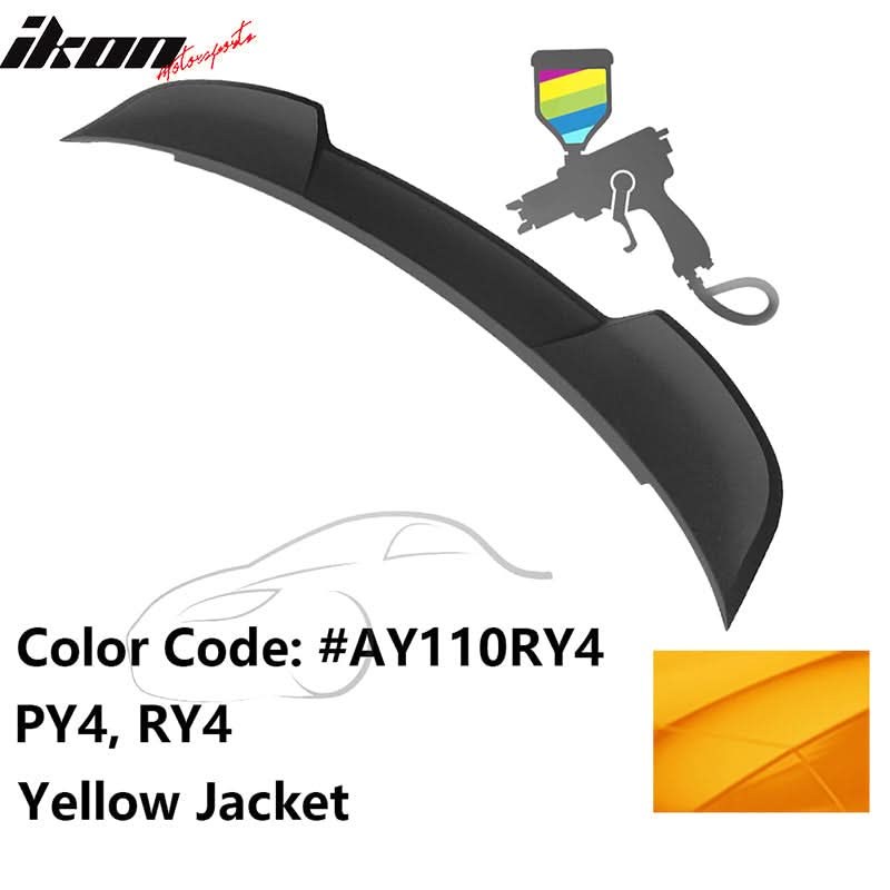 2015-2023 Dodge Charger Rear Spoiler SRT Style Painted Spoiler Lip ABS
