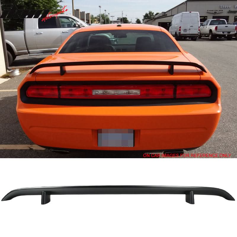 2008-2023 Dodge Challenger Painted Color ABS Rear Trunk Spoiler Wing