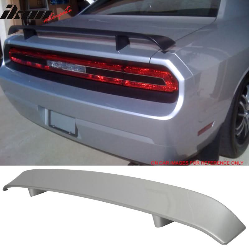 2008-2023 Dodge Challenger Painted Color ABS Rear Trunk Spoiler Wing