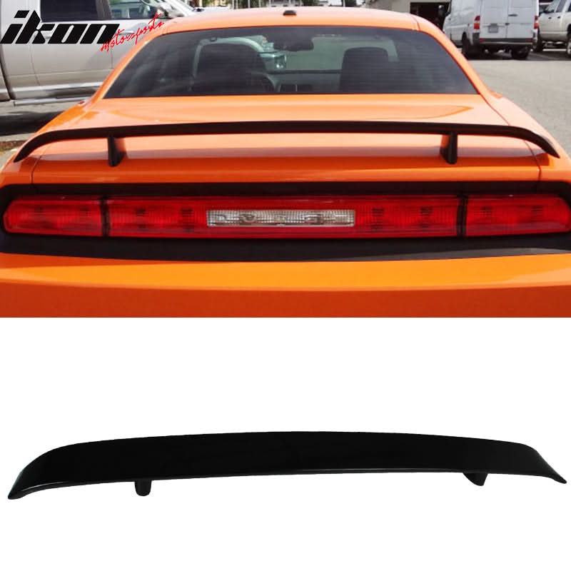 2008-2023 Dodge Challenger Painted Color ABS Rear Trunk Spoiler Wing