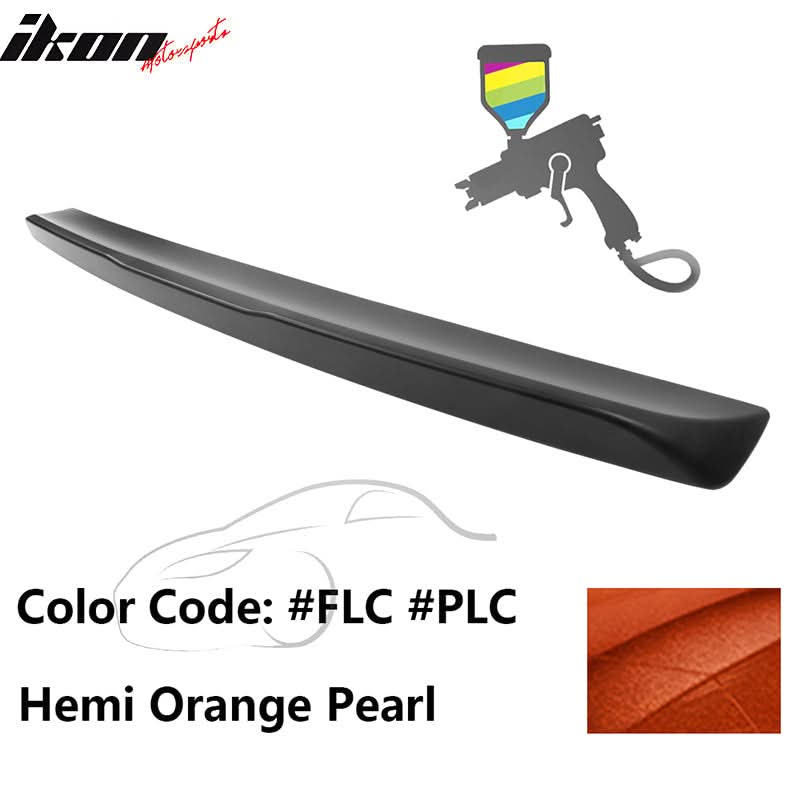 2015-2023 Dodge Challenger OE Style No Camera Hole Trunk Spoiler ABS