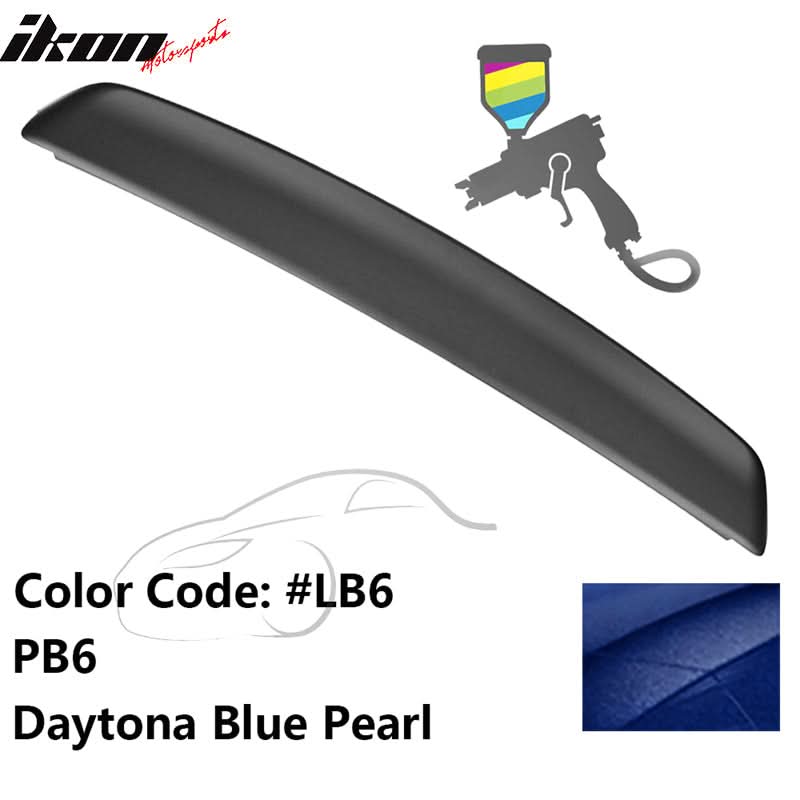 2008-2023 Dodge Challenger Painted Rear Trunk Spoiler Wing Lip ABS