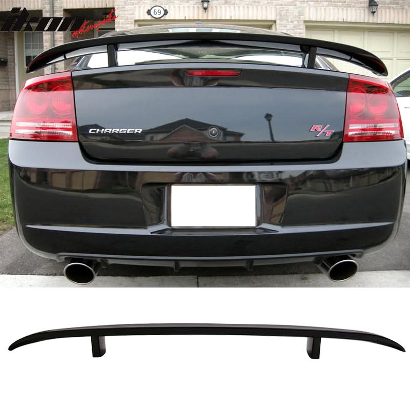 2006-2010 Dodge Charger Rear Trunk Spoiler ABS