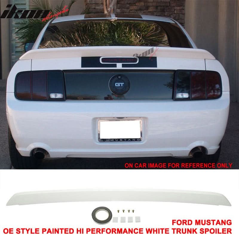 2005-2009 Ford Mustang Rear Trunk Spoiler Ducktail Wing Lip ABS