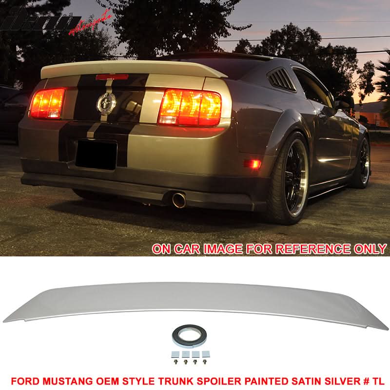 2005-2009 Ford Mustang Rear Trunk Spoiler Ducktail Wing Lip ABS
