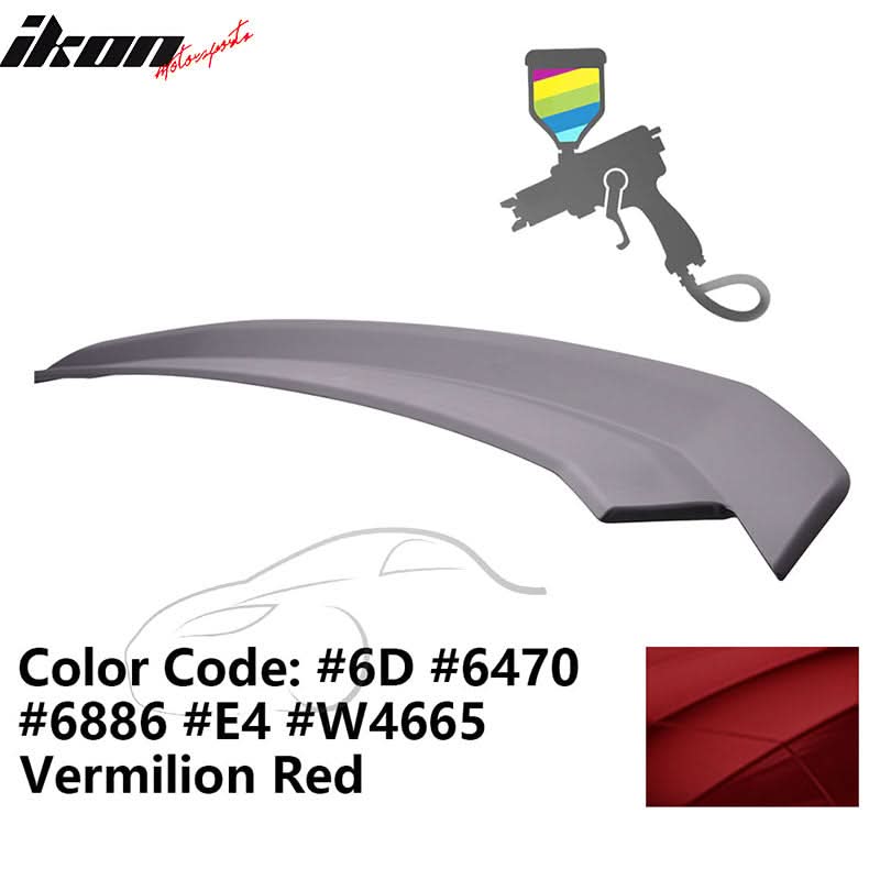 2010-2014 Ford Mustang ABS Rear Trunk Spoiler Ducktail Wing Lip ABS