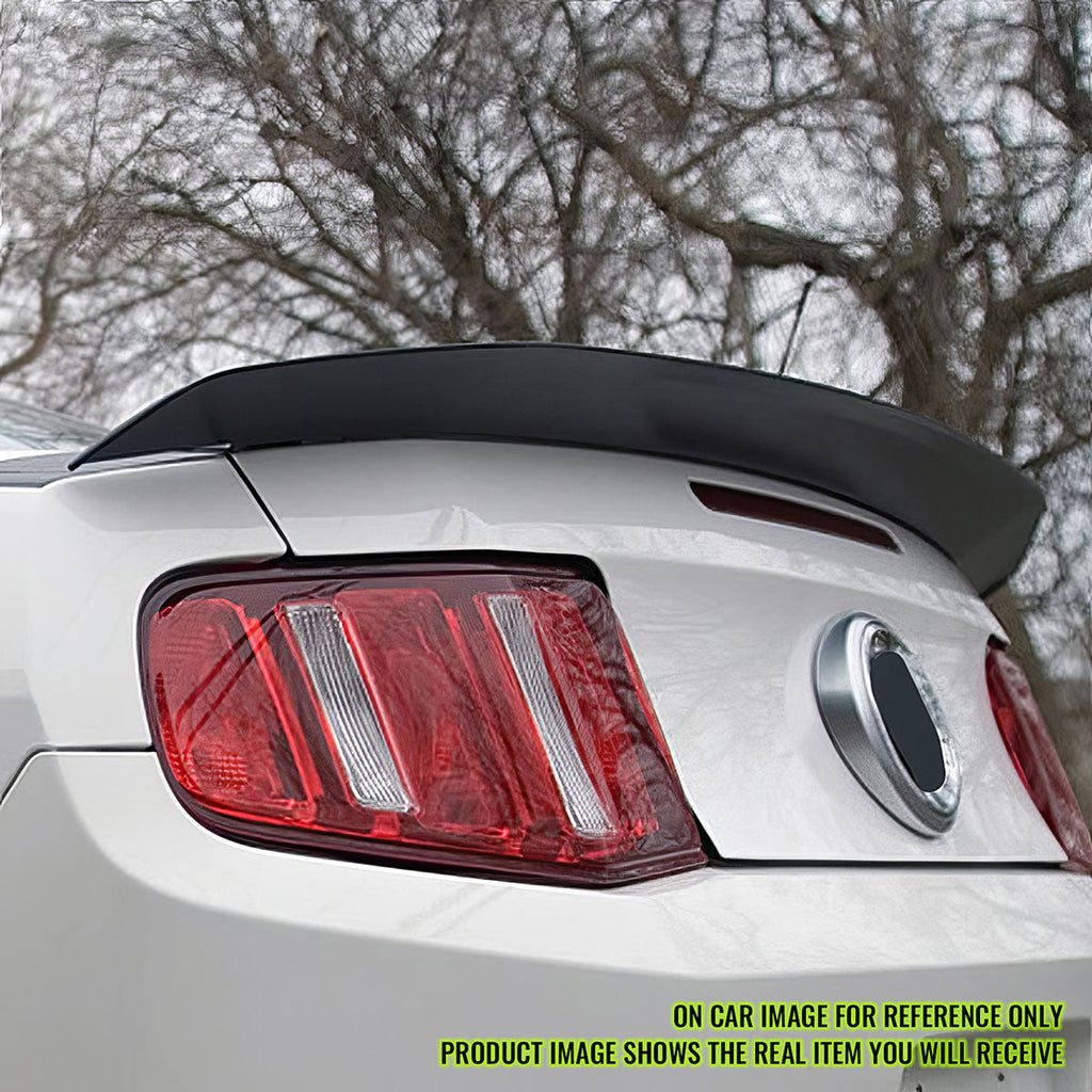 2010-2014 Ford Mustang ABS Rear Trunk Spoiler Ducktail Wing Lip ABS