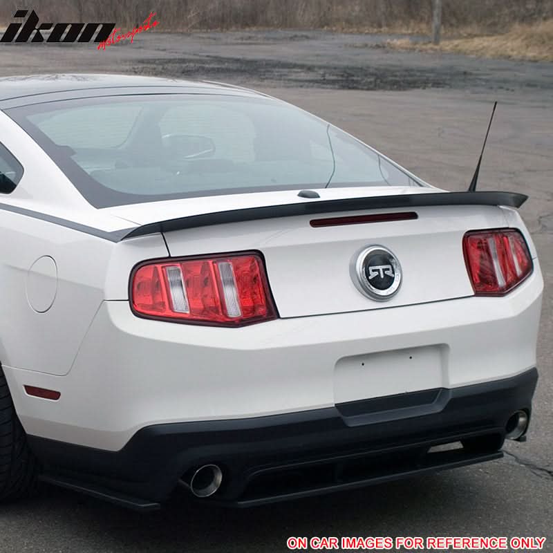 2010-2014 Ford Mustang Carbon Fiber Rear Trunk Spoiler Wing
