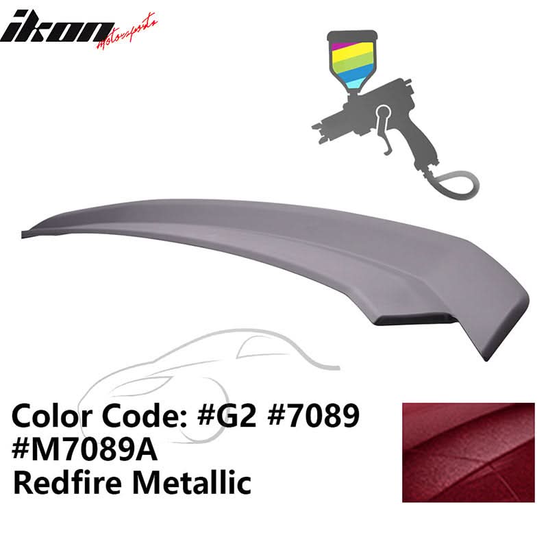 2010-2014 Ford Mustang ABS Rear Trunk Spoiler Ducktail Wing Lip ABS