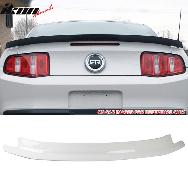2010-2014 Ford Mustang ABS Rear Trunk Spoiler Ducktail Wing Lip ABS