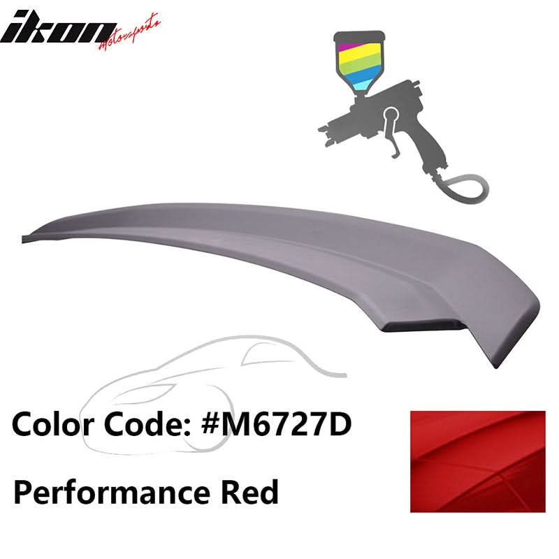 2010-2014 Ford Mustang ABS Rear Trunk Spoiler Ducktail Wing Lip ABS
