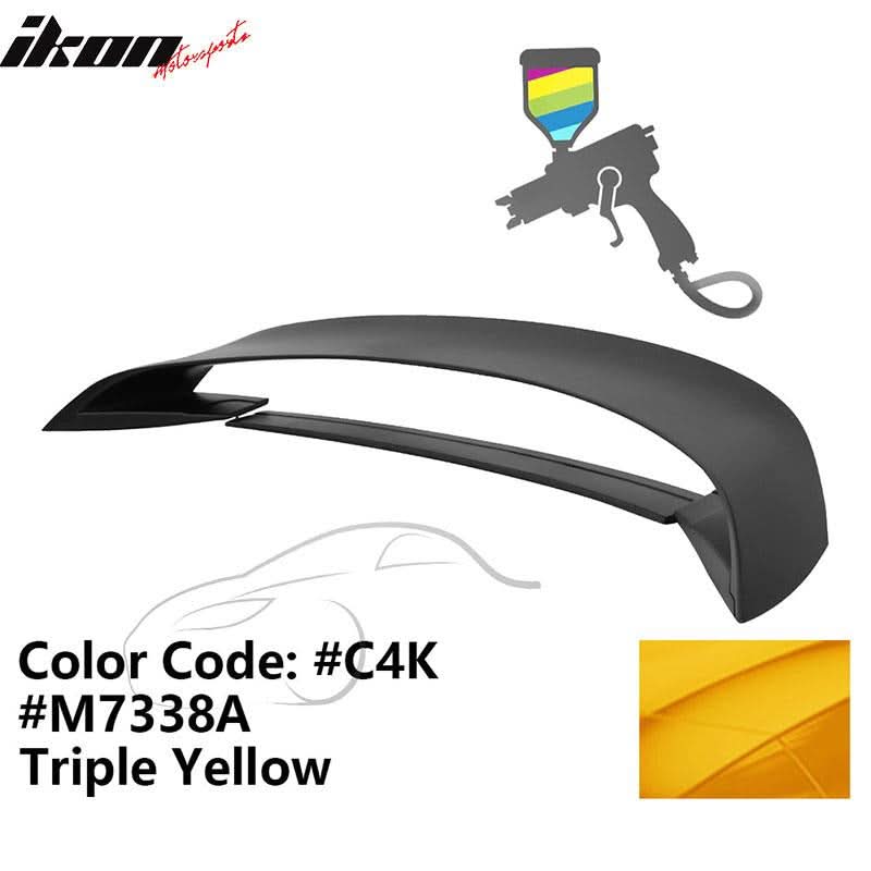 2015-2023 Mustang GT350 Style Rear Trunk Spoiler Ducktail Wing Lip ABS