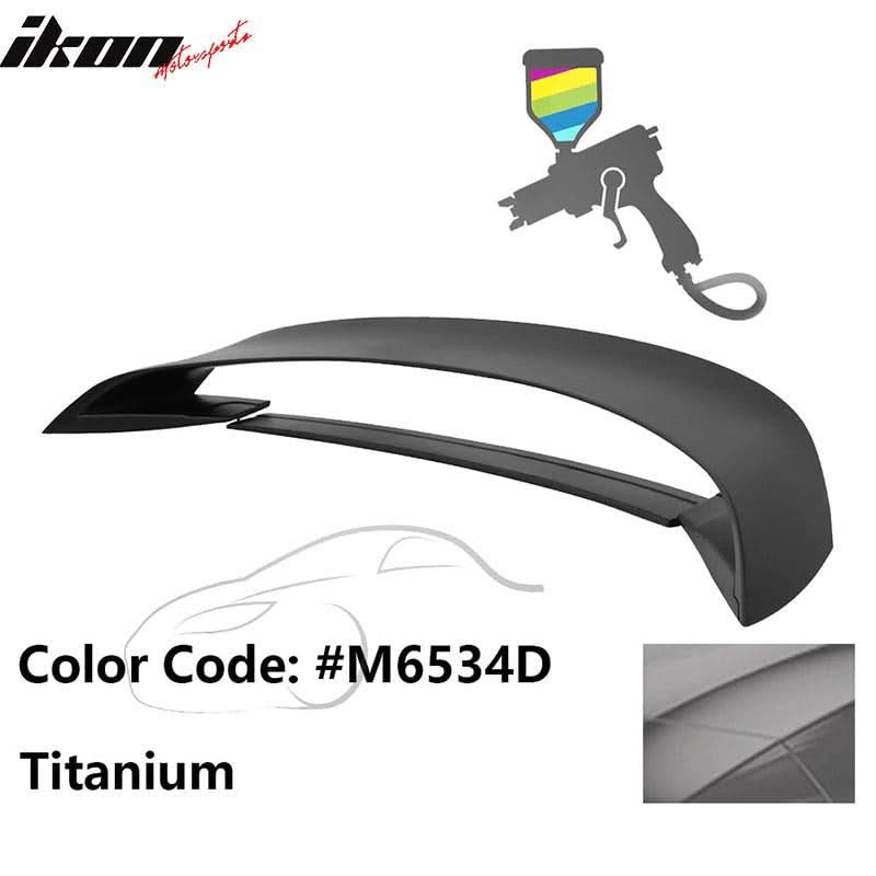 2015-2023 Mustang GT350 Style Rear Trunk Spoiler Ducktail Wing Lip ABS