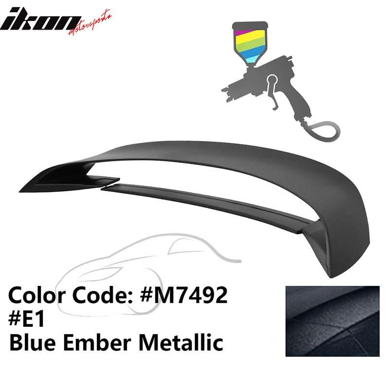 2015-2023 Mustang GT350 Style Rear Trunk Spoiler Ducktail Wing Lip ABS