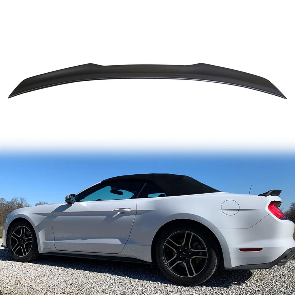 2015-2023 Ford Mustang Coupe H High Kick V Trunk Spoiler ABS