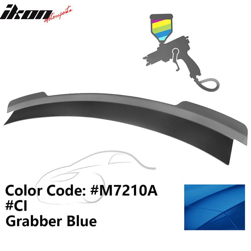 2015-2022 Ford Mustang MD Style Rear Trunk Spoiler Wing ABS