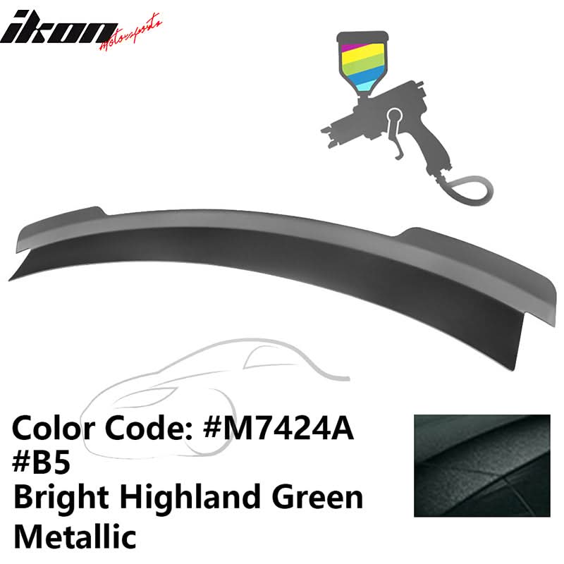 2015-2022 Ford Mustang MD Style Rear Trunk Spoiler Wing ABS