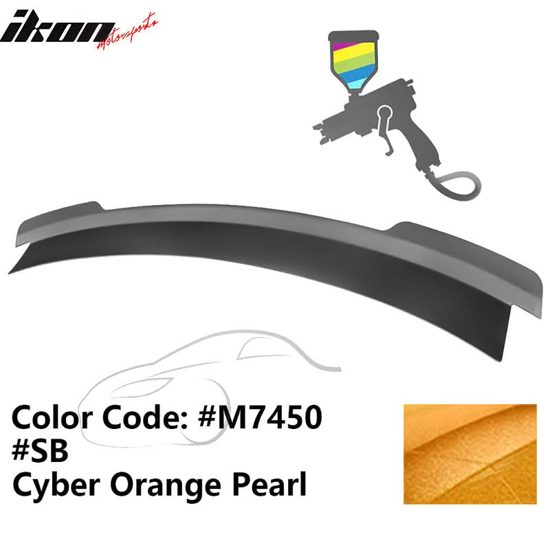 2015-2022 Ford Mustang MD Style Rear Trunk Spoiler Wing ABS