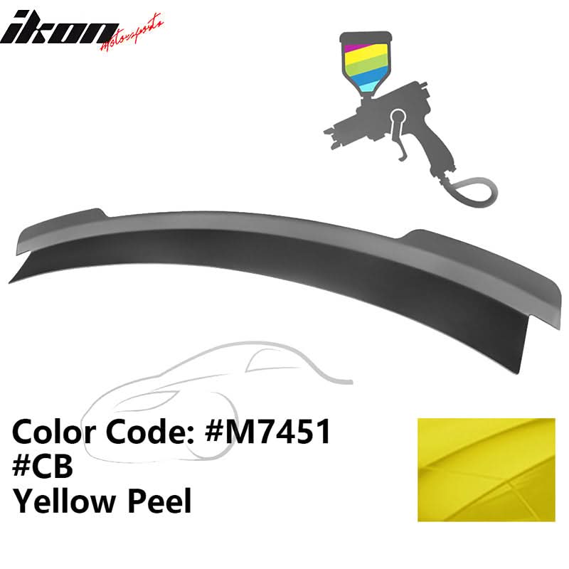 2015-2022 Ford Mustang MD Style Rear Trunk Spoiler Wing ABS