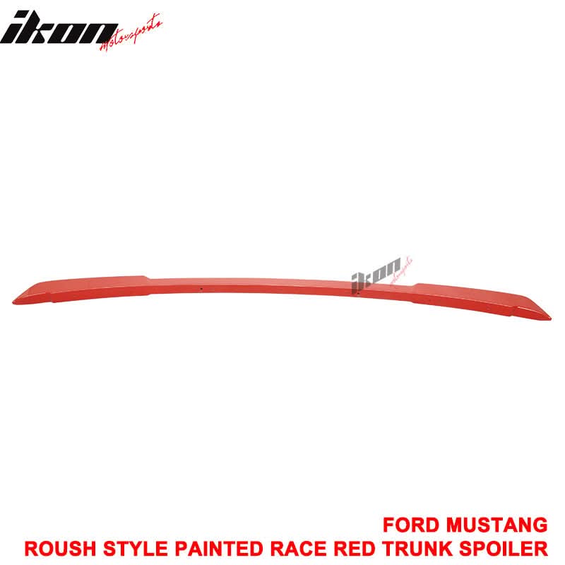 Fits 15-23 Ford Mustang Coupe Rear Spoiler Wing #PQ - Race Red