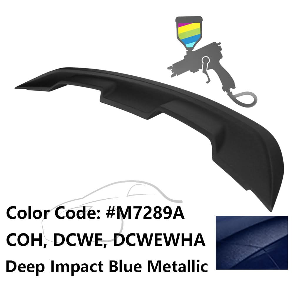 2015-2023 Ford Mustang GT500 Style Rear Trunk Spoiler Wing ABS