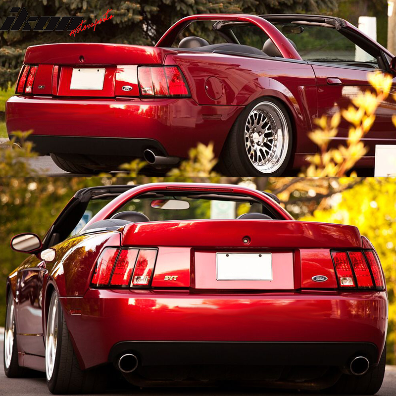 1999-2004 Ford Mustang Cobra Style Unpainted Rear Spoiler Wing PU