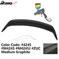1999-2004 Ford Mustang OE Style #4245 Medium Graphite Rear Spoiler ABS