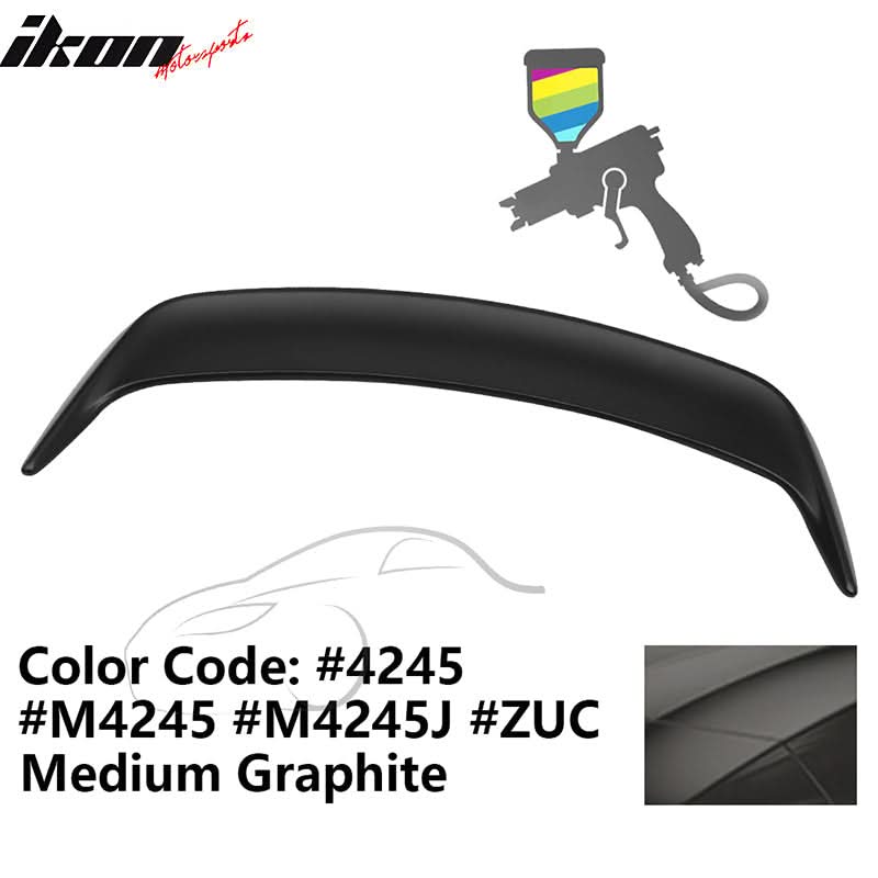 1999-2004 Ford Mustang OE Style #4245 Medium Graphite Rear Spoiler ABS