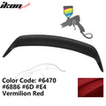 1999-2004 Ford Mustang OE Style #6470 Vermilion Red Trunk Spoiler ABS