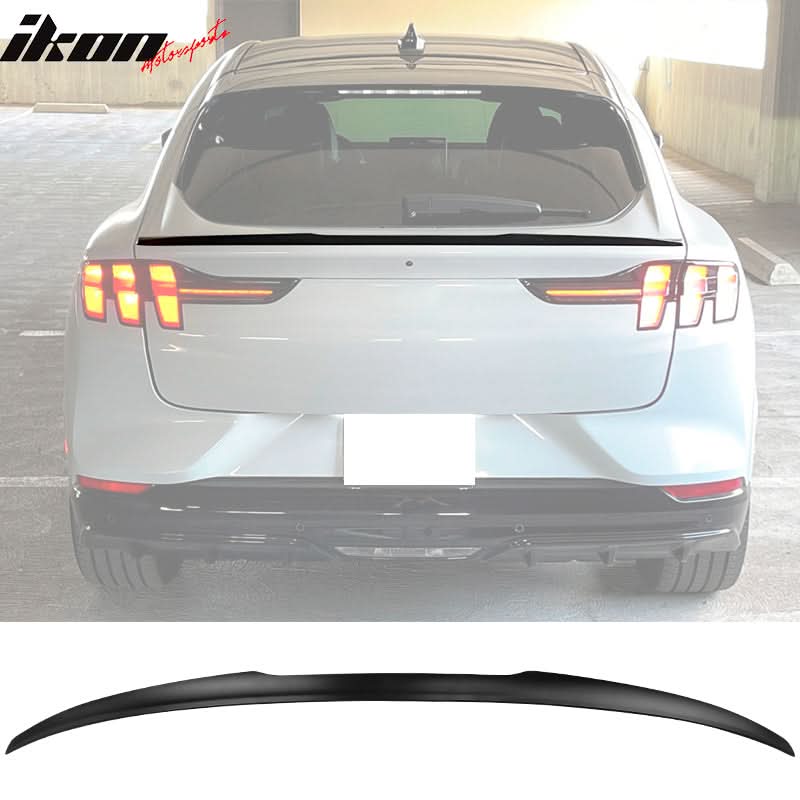 2021-2025 Ford Mustang Mach-E IK2 Style Trunk Spoiler ABS Wing
