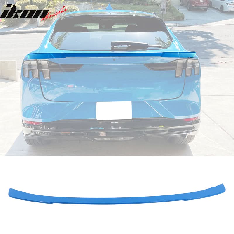 2021-2025 Ford Mustang Mach-E R Style ABS Rear Hatch Trunk Spoiler Mid