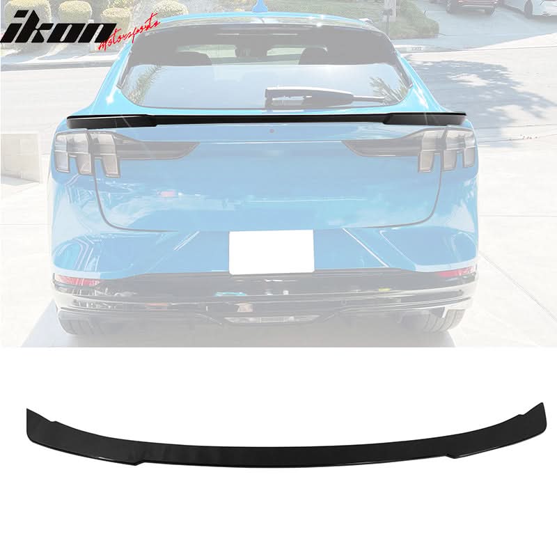 2021-2025 Ford Mustang Mach-E R Style ABS Rear Hatch Trunk Spoiler Mid