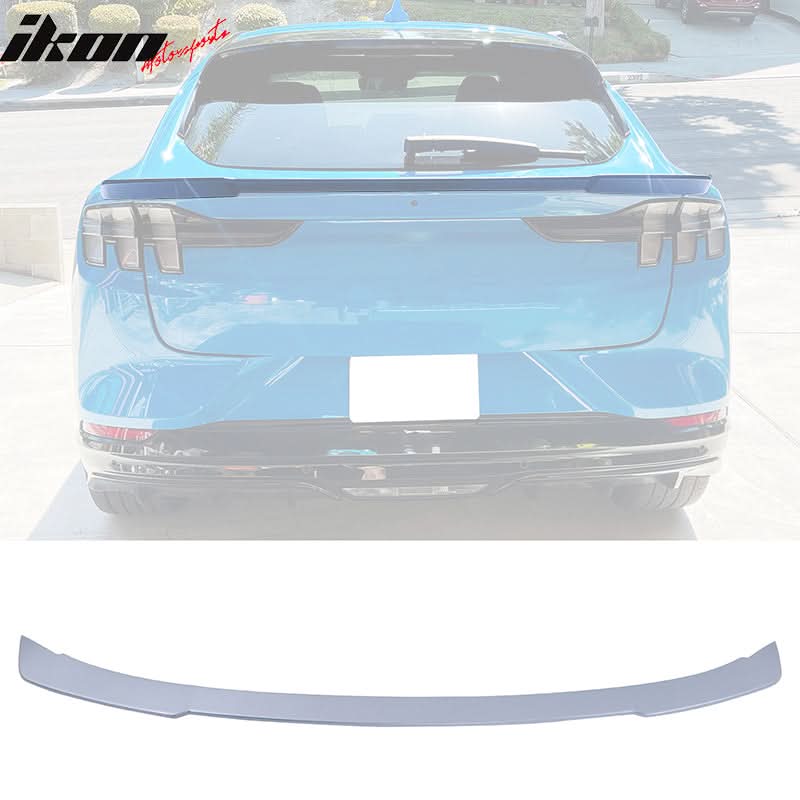 2021-2025 Ford Mustang Mach-E R Style ABS Rear Hatch Trunk Spoiler Mid