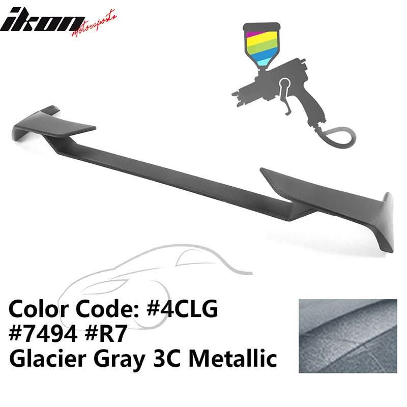 2021-2024 Ford Mustang Mach-E 3PCS Trunk Spoiler Wing Painted ABS