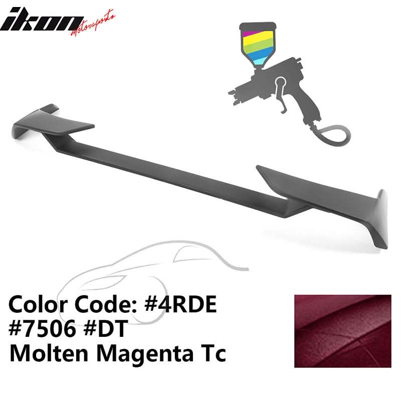 2021-2024 Ford Mustang Mach-E 3PCS Trunk Spoiler Wing Painted ABS