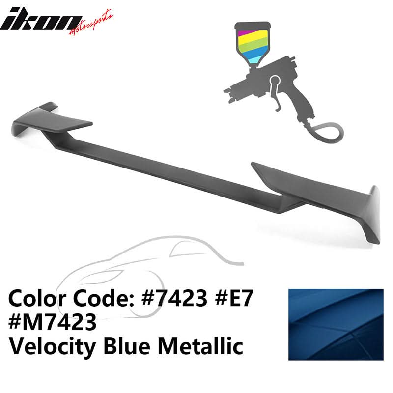 2021-2024 Ford Mustang Mach-E 3PCS Trunk Spoiler Wing Painted ABS