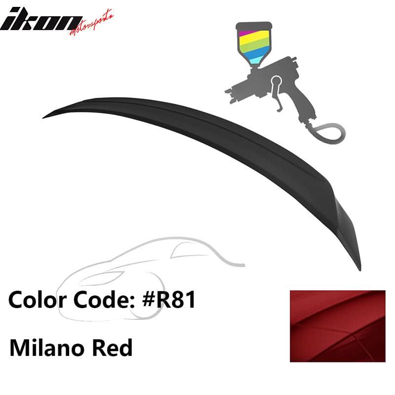 2018-2022 Honda Accord OE Style Painted Rear Trunk Spoiler ABS