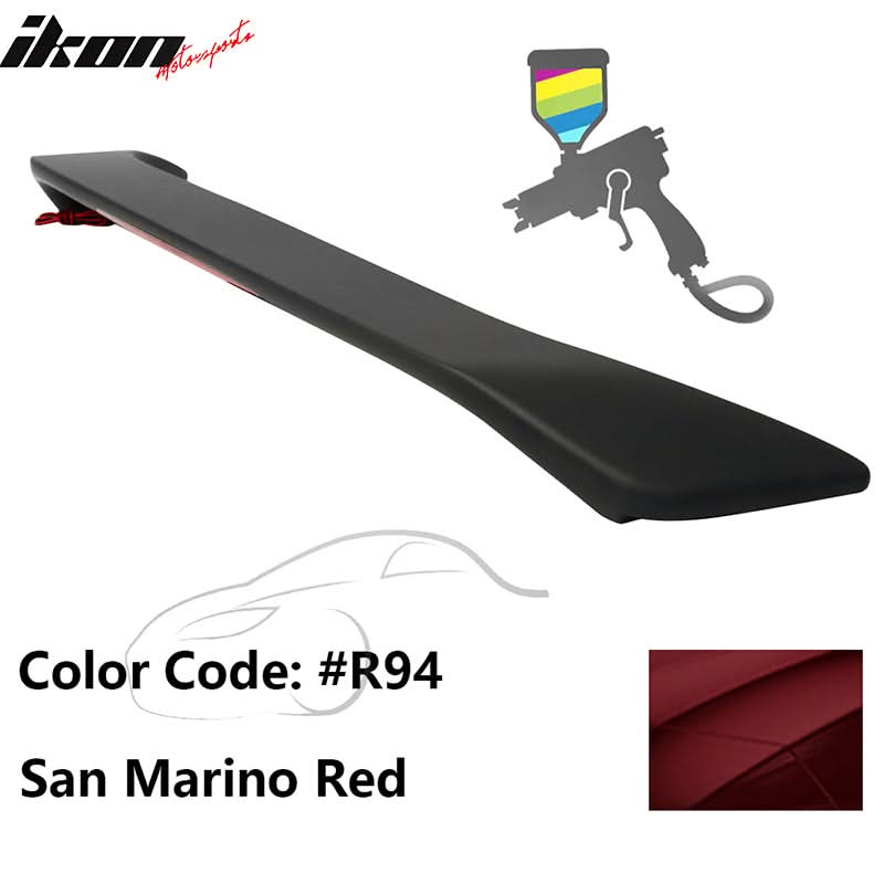 2001-2005 Honda Civic Sedan Factory Style Painted Trunk Spoiler