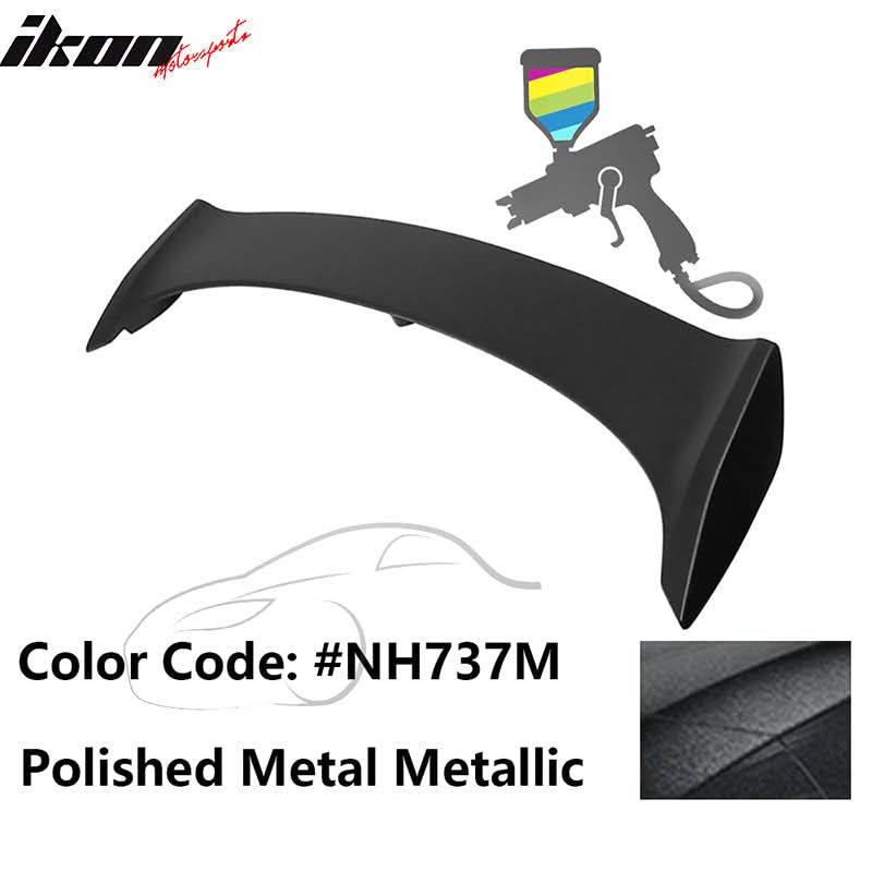 2006-2011 Honda Civic Painted Trunk Spoiler 3rd Brake LED Light ABS