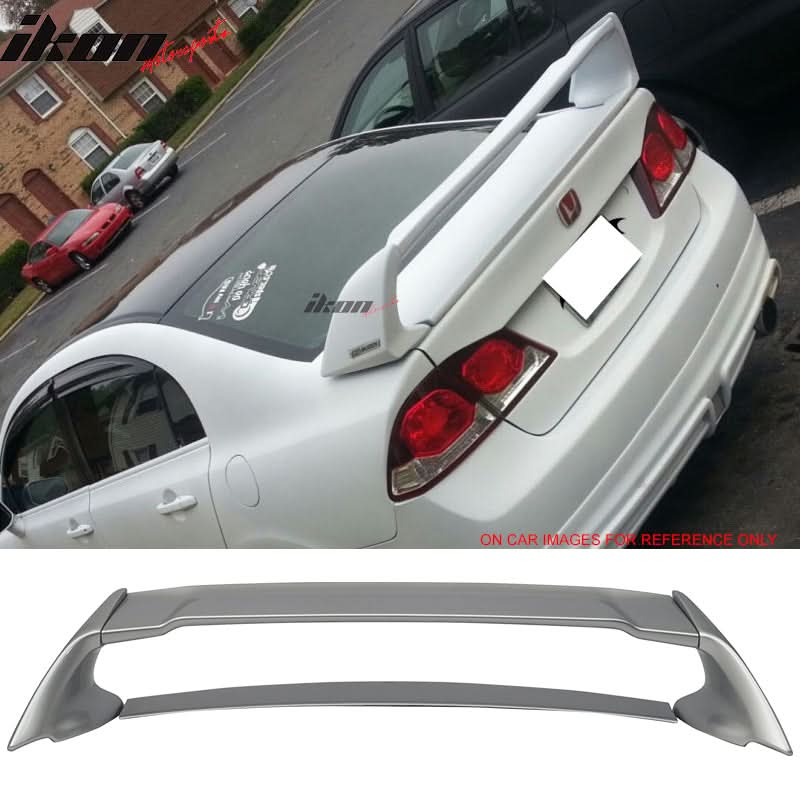 2006-2011 Honda Civic Rear Spoiler Wing Mugen Style ABS